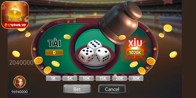 Chơi tài xỉu online 33Win không lo bị bịp