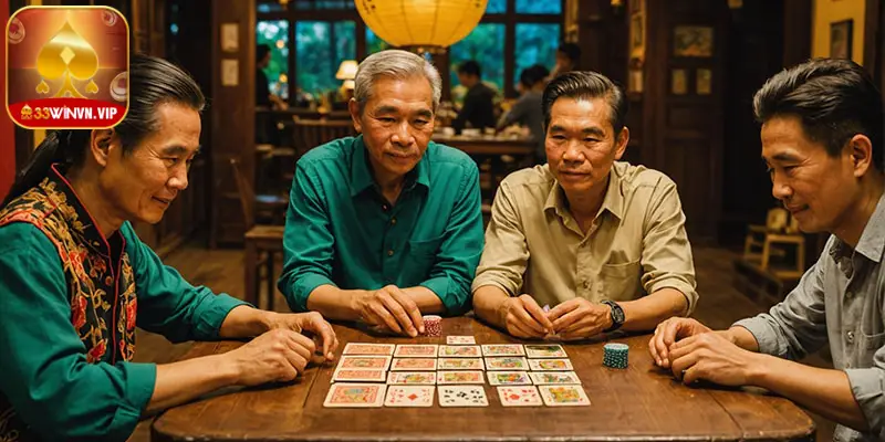 Phỏm là một trò đánh bài đặc sắc của 33Win